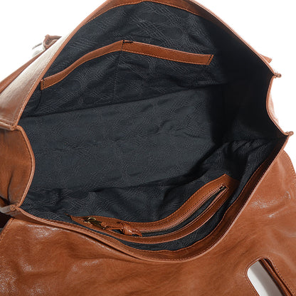 Proenza Schouler Leather PS1 Small Keep All Saddle 8 of 13