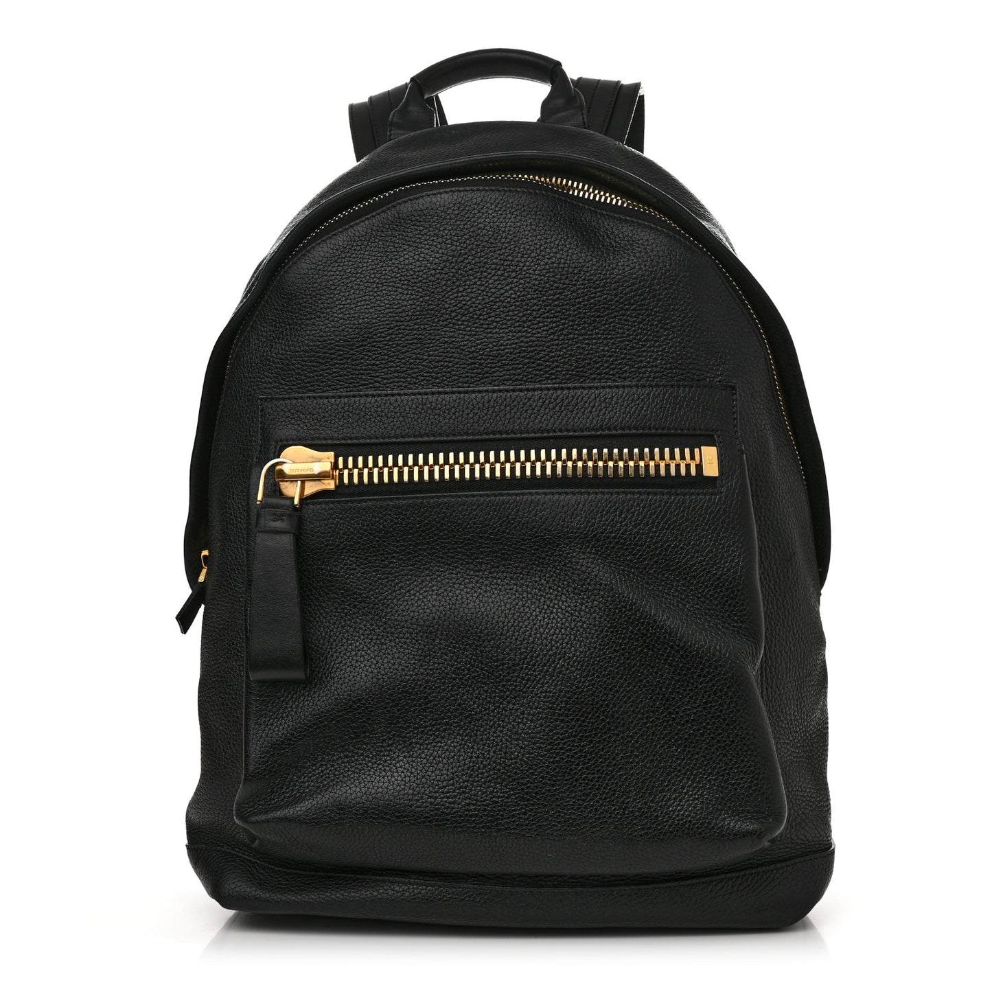 Grained Calfskin Buckley Backpack Black