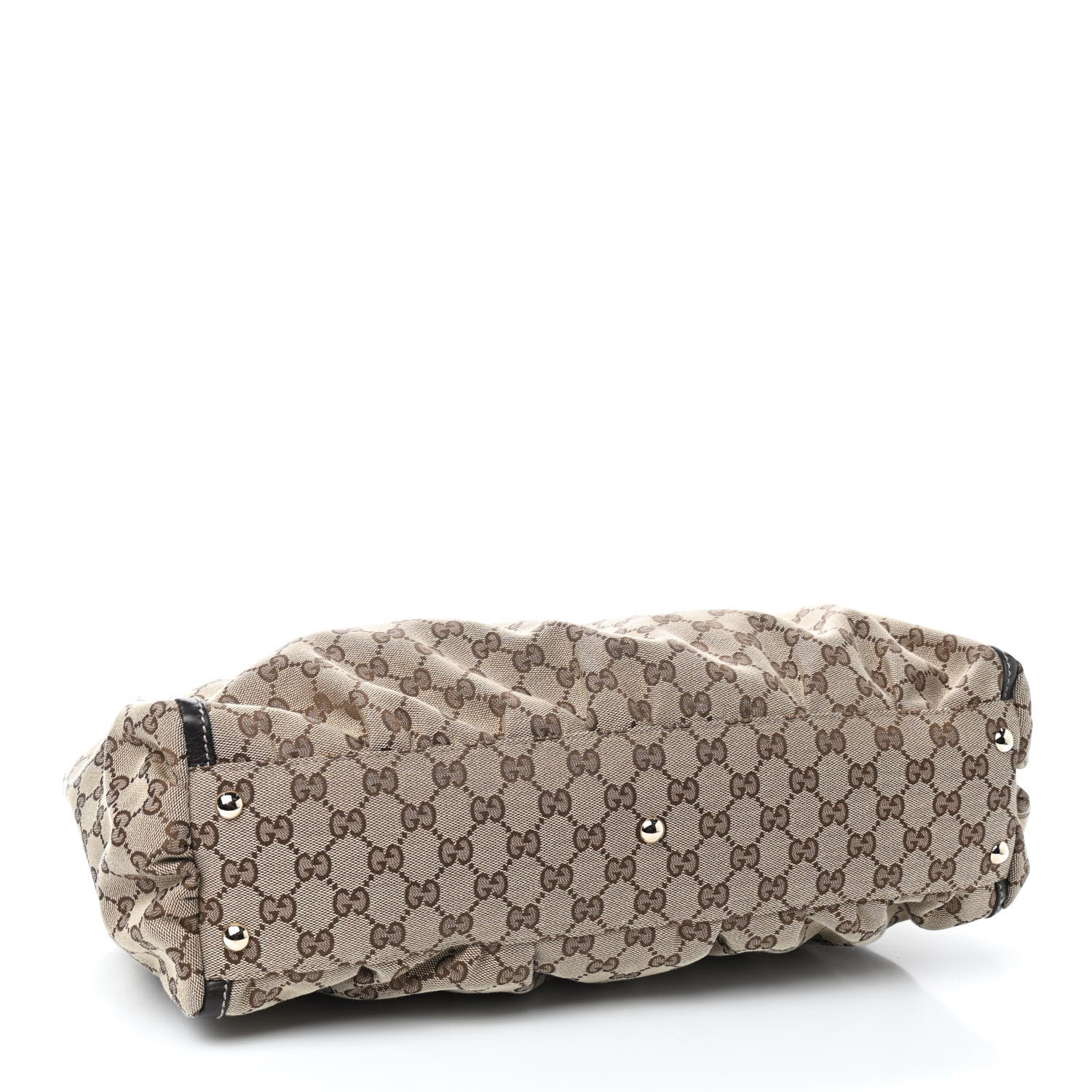 Gucci Monogram D Gold Tote Dark Brown 3 of 8