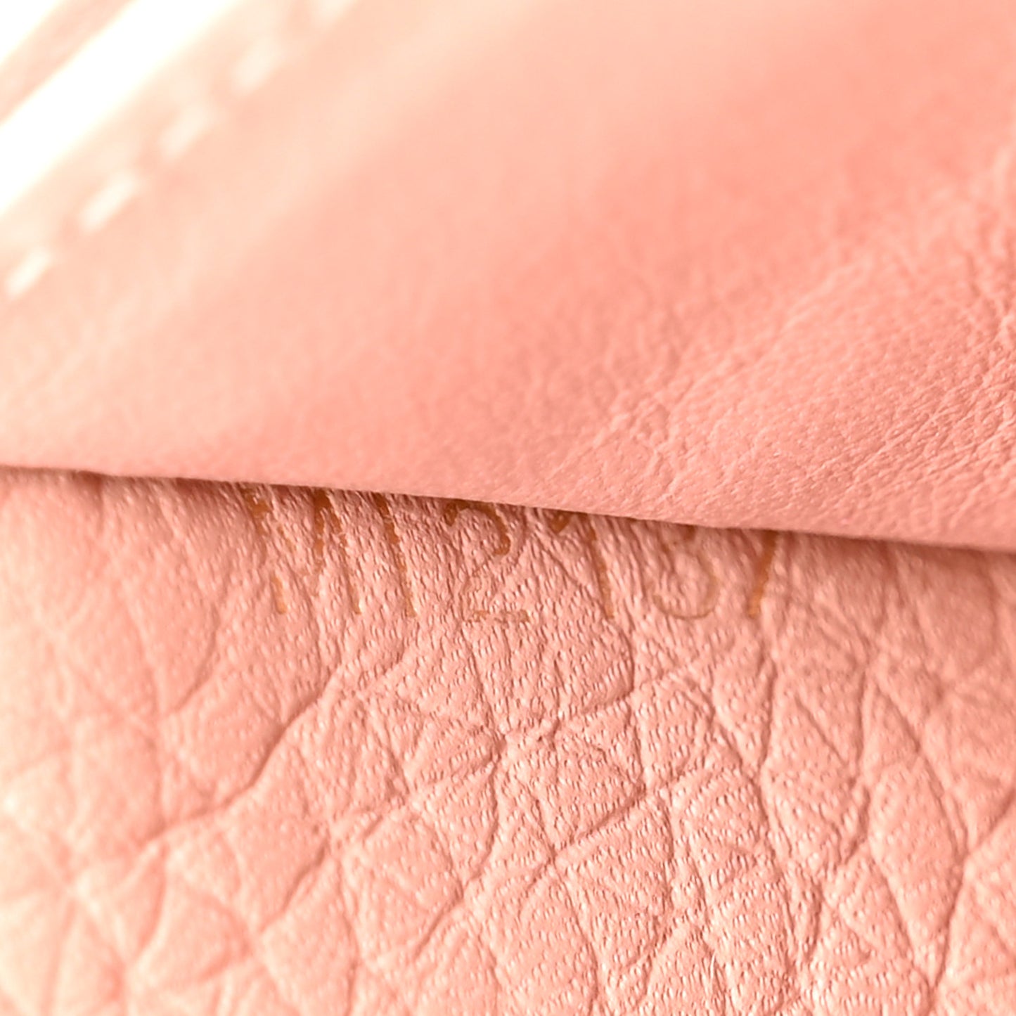 Taurillon Embellished Capucines Long Wallet Magnolia
