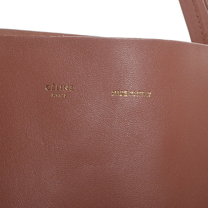 Celine Lambskin Horizontal Cabas Sienna 8 of 8
