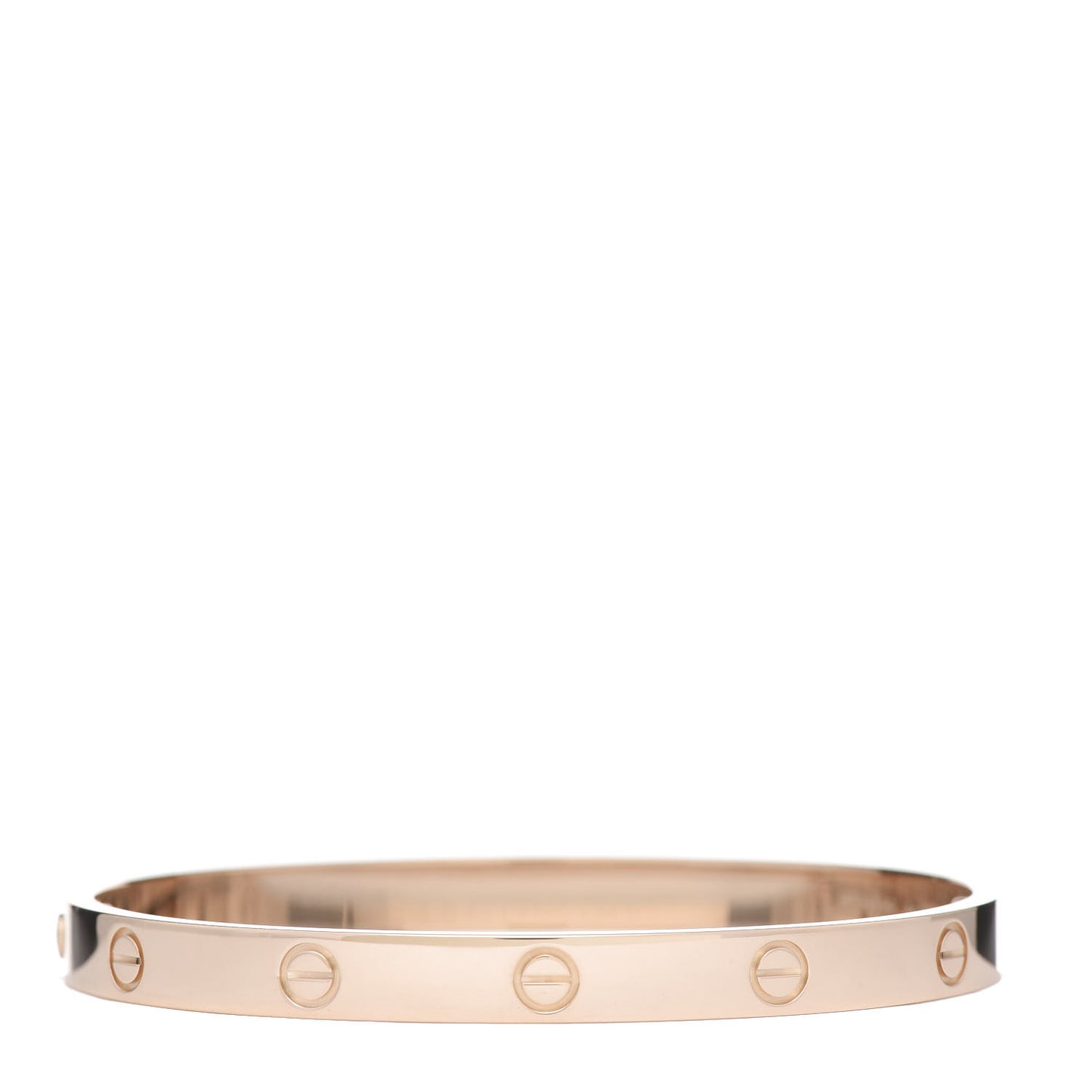 18K Pink Gold LOVE Bracelet 19