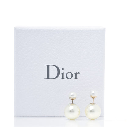 Christian Dior Pearl Mise En Dior Tribal Earrings 5 of 5