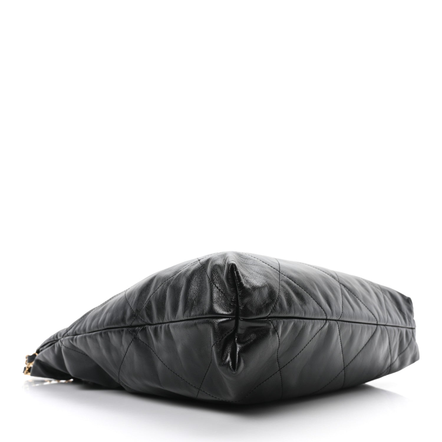 Chanel Shiny Calfskin Quilted Chanel 22 Black 5 of 11