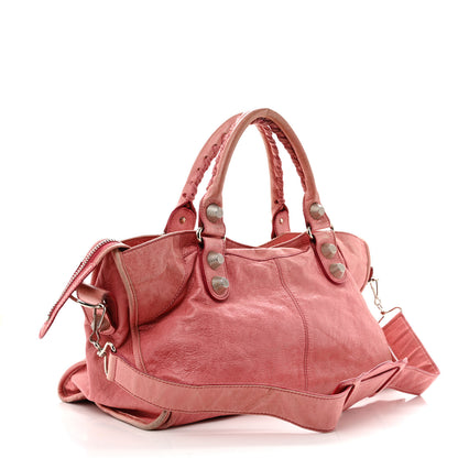Balenciaga Agneau Giant 21 Silver Hardware Part Time Pivoine Pivoine 4 of 17