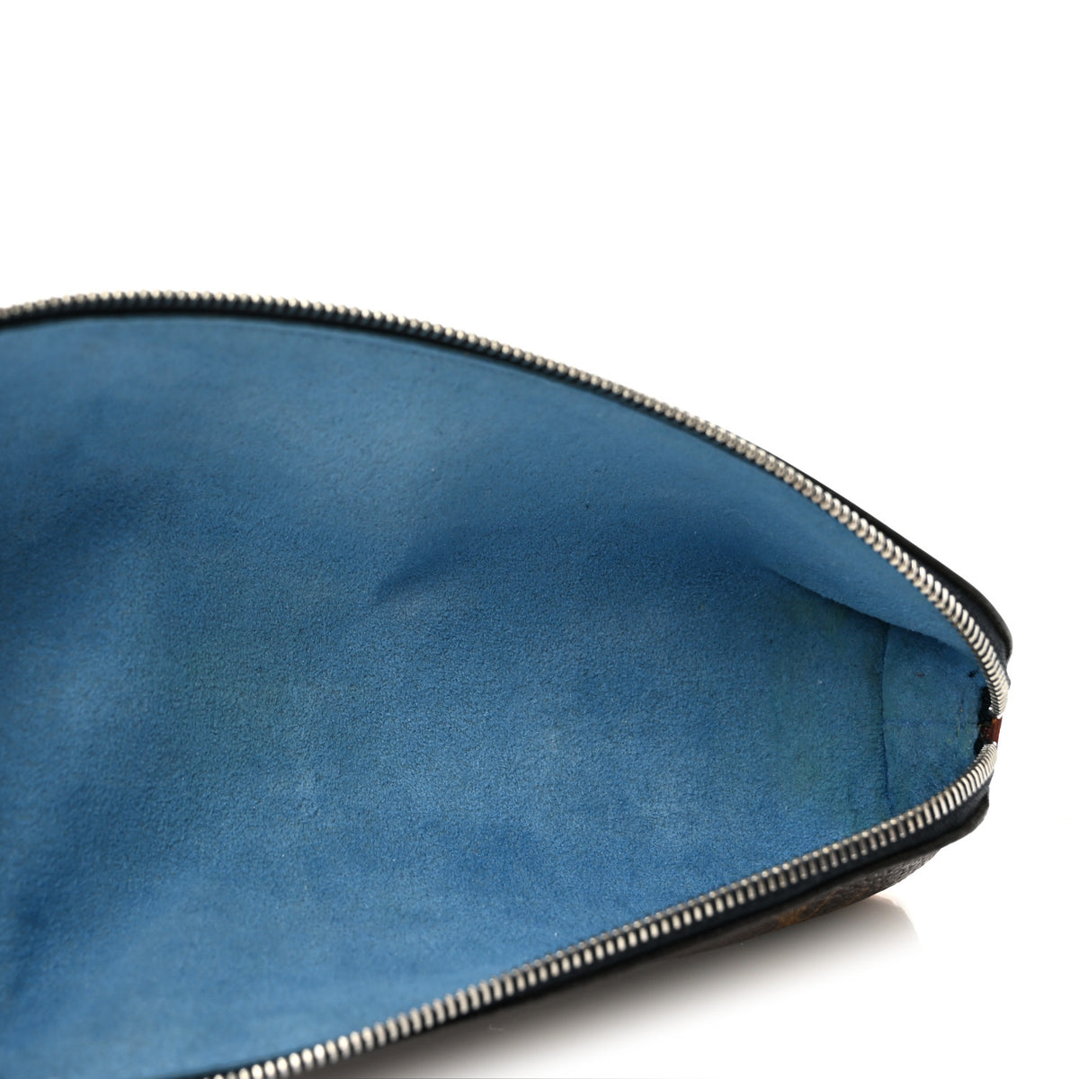 Monogram Elizabeth Pencil Pouch Black