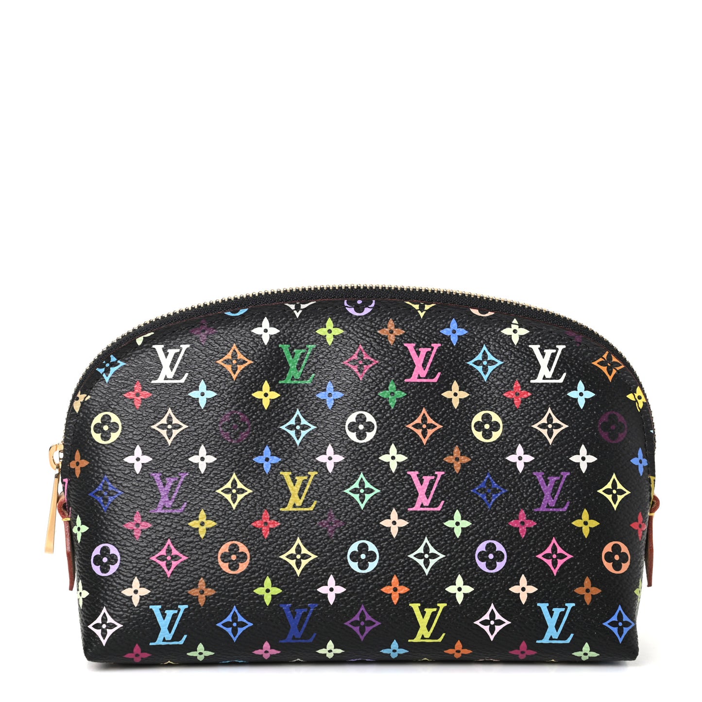 Monogram Multicolor Cosmetic Pouch Black Grenade