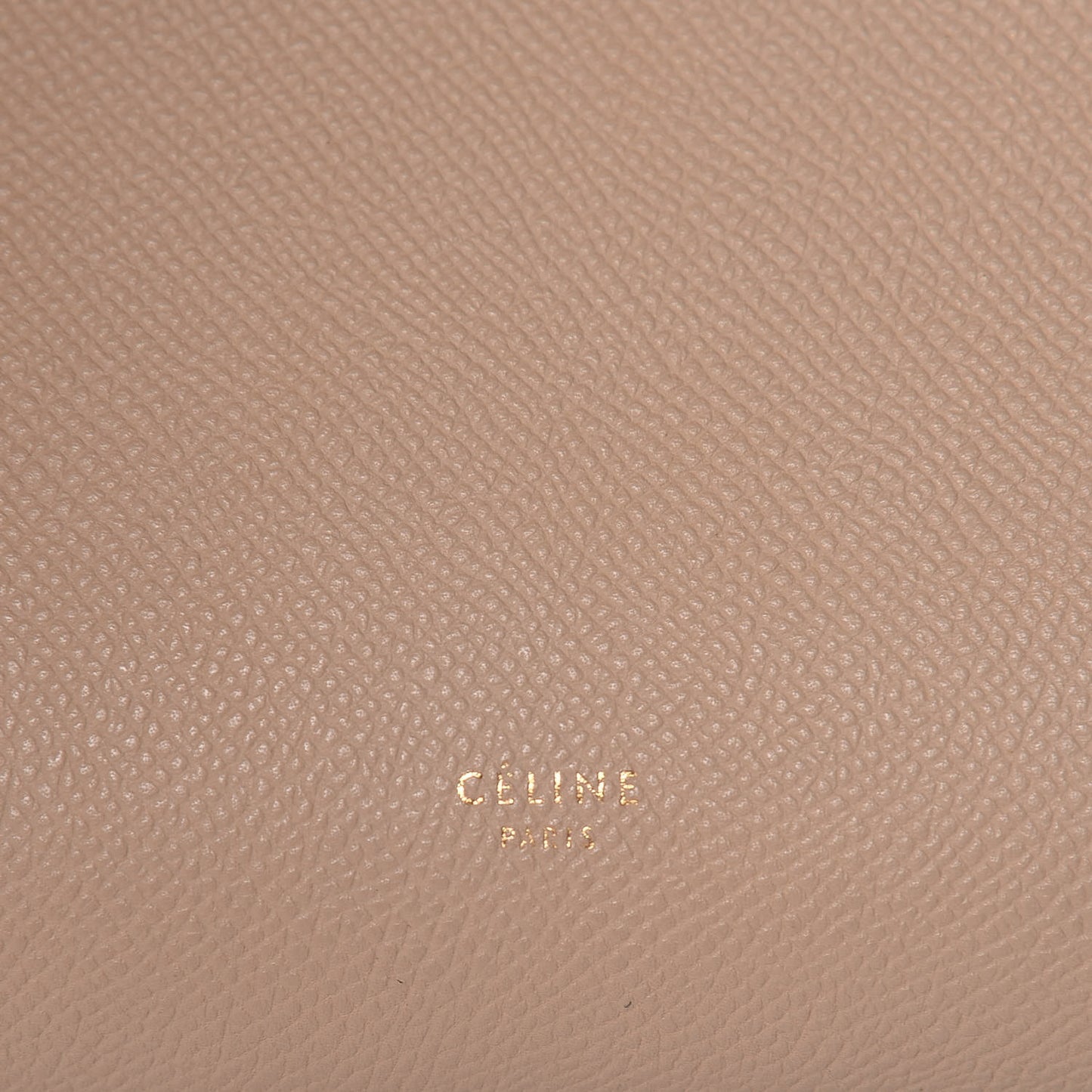 Grained Calfskin Mini Belt Bag Light Taupe