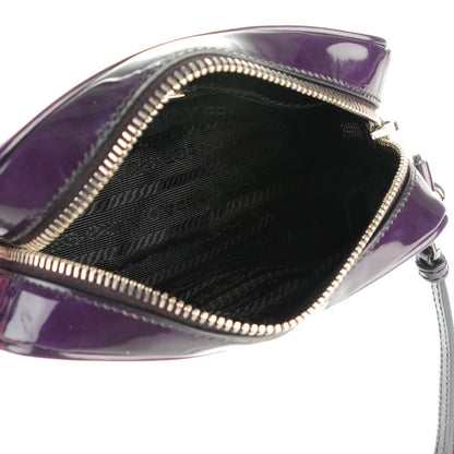 Prada Spazzolato Mini Camera Crossbody Bag Viola 5 of 8
