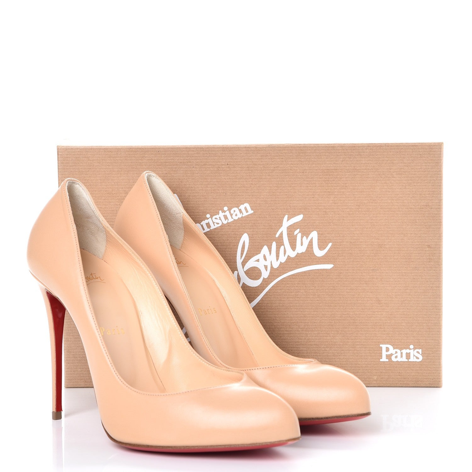 Christian Louboutin Shiny Nappa Breche 100 Pumps 40 Doudou 8 of 8