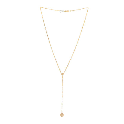 Cartier 18K Yellow Gold LOVE Drop Necklace 3 of 6