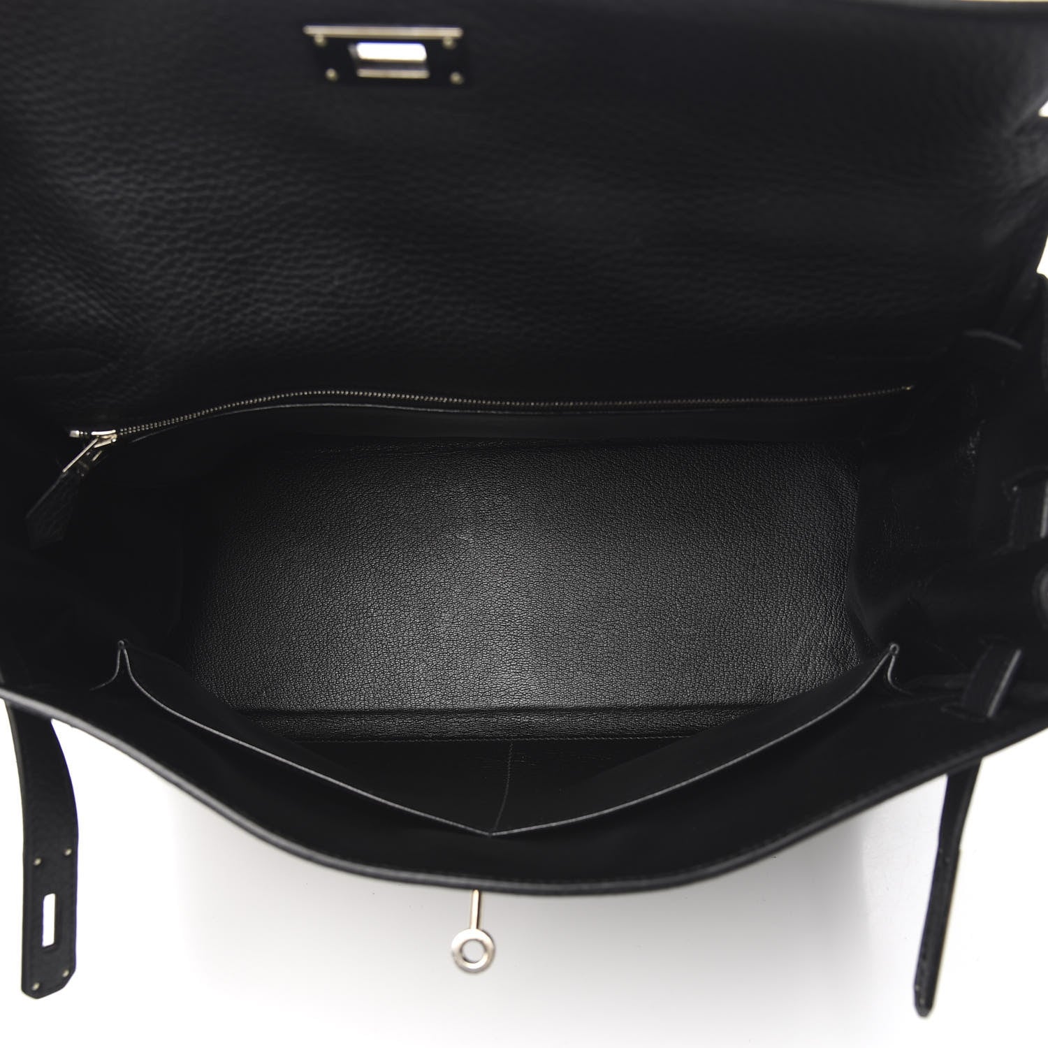 Hermes Togo Kelly Retourne 35 Black 4 of 34
