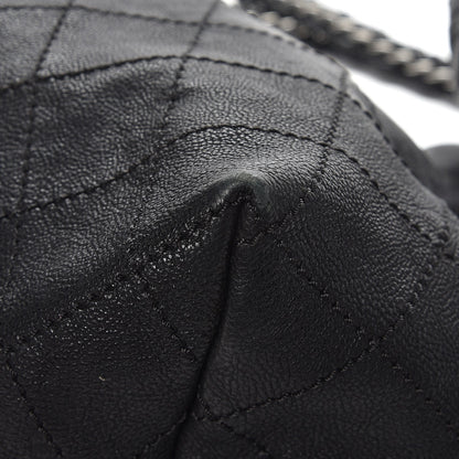 Chanel Distressed Caviar XL Coco Cabas Black 10 of 14