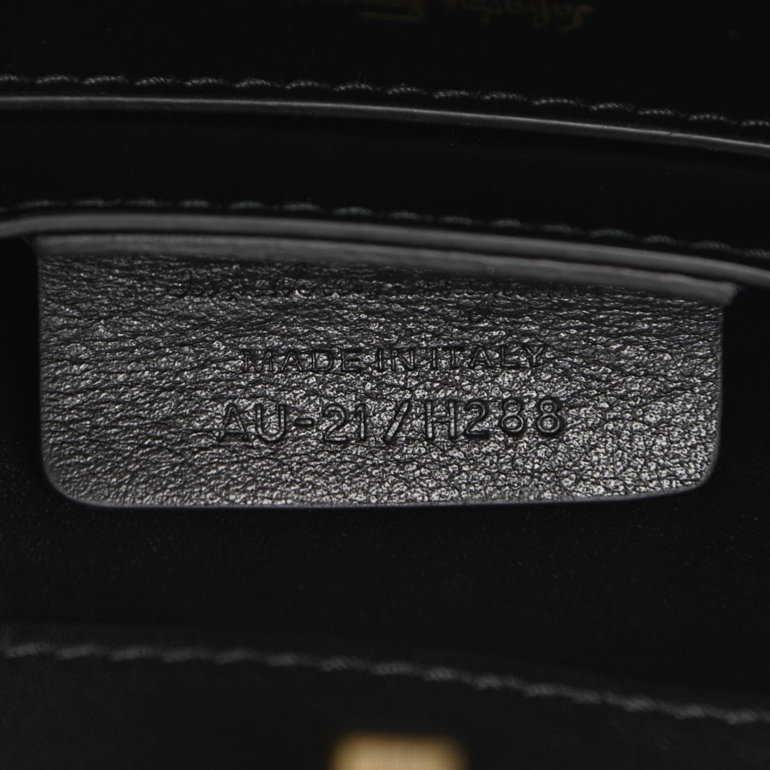 Salvatore Ferragamo Calfskin Small The Studio Box Bag Black 7 of 14