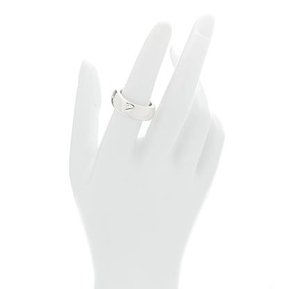 Tiffany Sterling Silver Rounded Square Cushion Band Ring 53 6.5 2 of 7