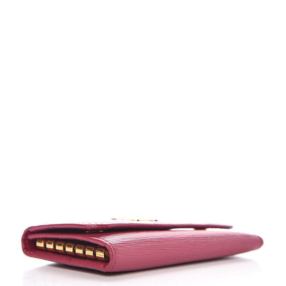 Prada Vitello Move Metal 6 Key Holder Ibisco 4 of 8