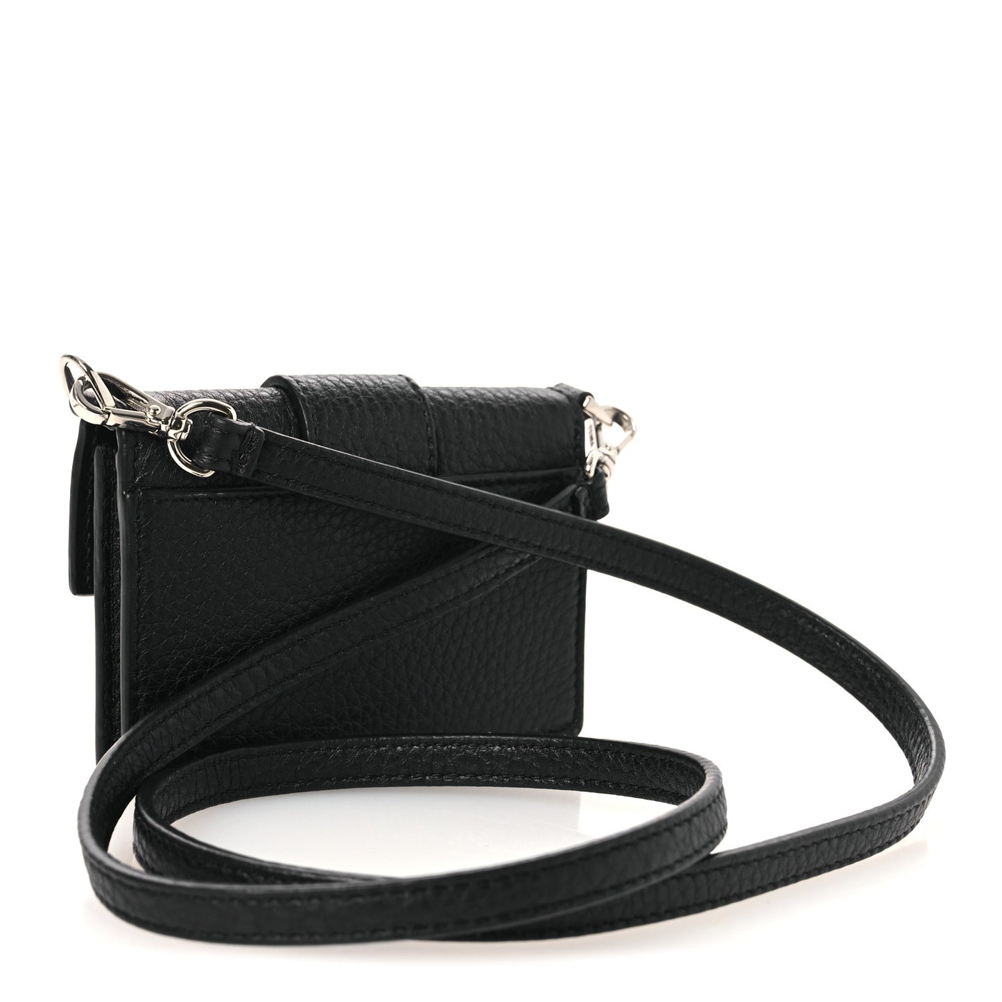 Cuoio Romano Micro Flat Baguette Black