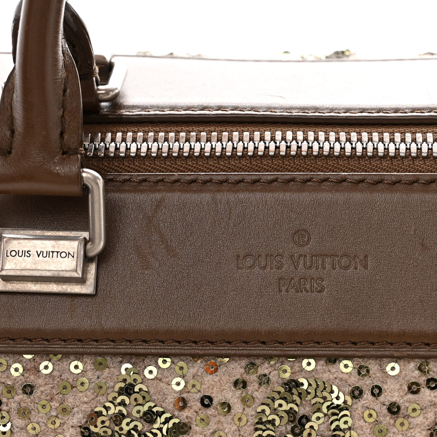 Louis Vuitton Sequin Monogram Sunshine Express Speedy Kaki 11 of 11
