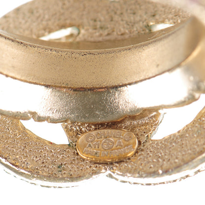 Chanel Paris Byzance Crystal CC Ring 6.5 Gold 4 of 8