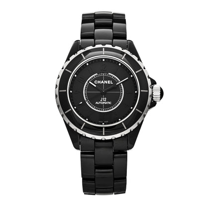 Chanel Stainless Steel Ceramic 38mm J12 Phantom Automatic Watch Black 1 of 5