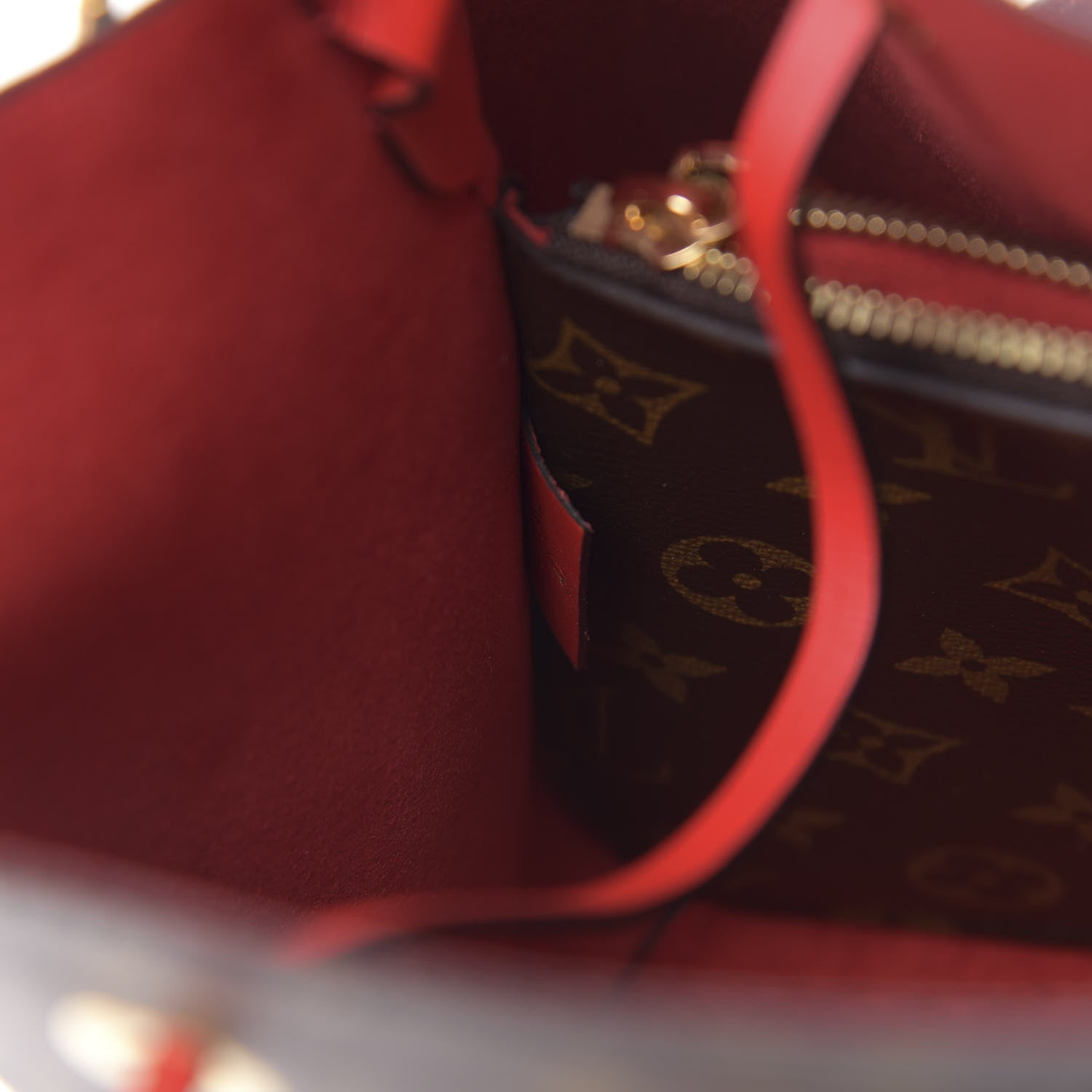 Louis Vuitton Monogram Neonoe MM Coquelicot 6 of 12