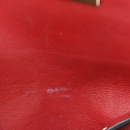 Valentino Garavani Vitello Mini Rockstud Flip Lock Crossbody Bag Red 11 of 13