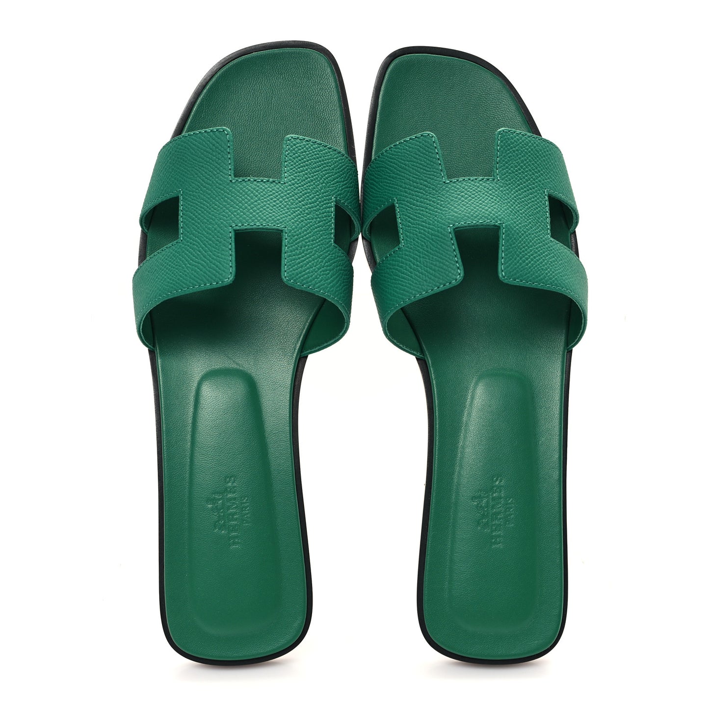 Epsom Oran Sandals 40.5 Vert Emeraude