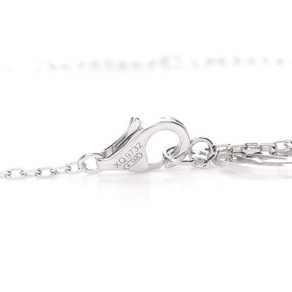Cartier 18K White Gold Sapphire Saphirs Legers de Pendant Necklace 4 of 6