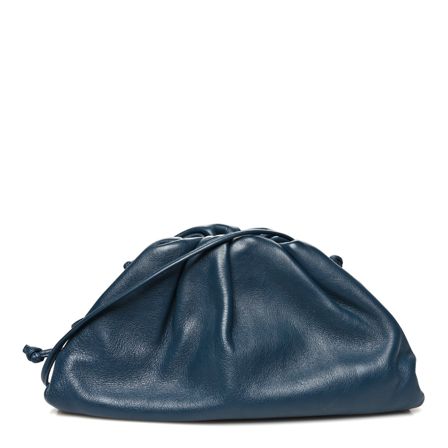 Butter Calfskin The Mini Pouch Deep Blue