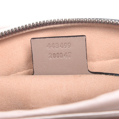 Gucci Calfskin Matelasse Medium GG Marmont Chain Shoulder Bag Porcelain Rose 7 of 7