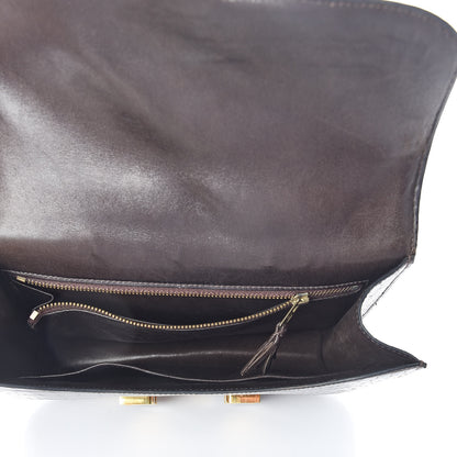 Hermes Shiny Porosus Crocodile Constance 23 Havane 5 of 18