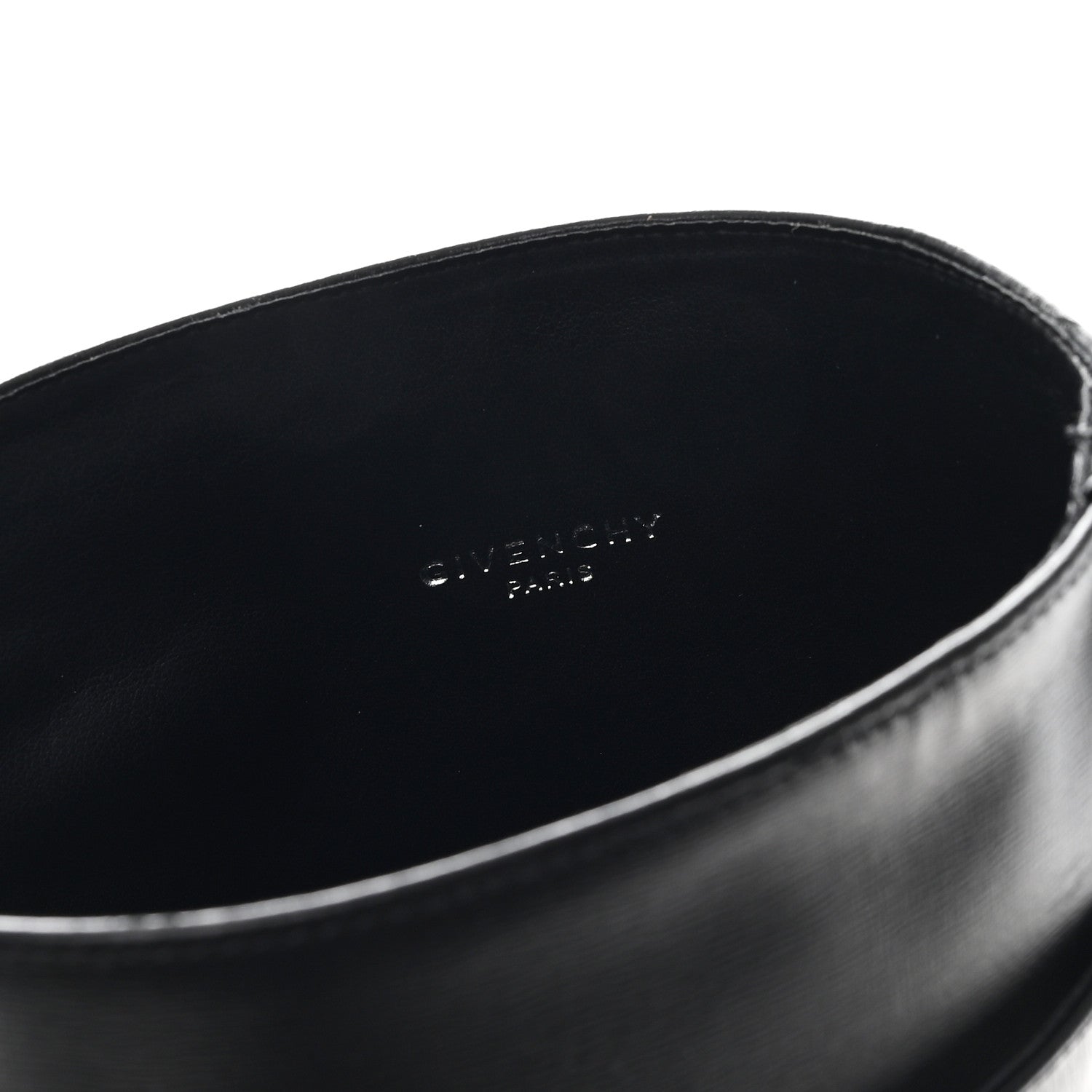 Givenchy Calfskin Shark Lock Pant Boots 37 Black 8 of 9