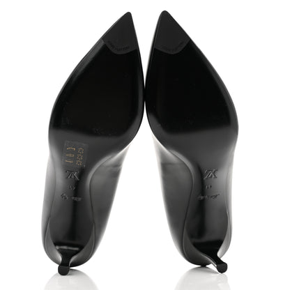 Louis Vuitton Calfskin Cherie Pumps 41 Black 5 of 10