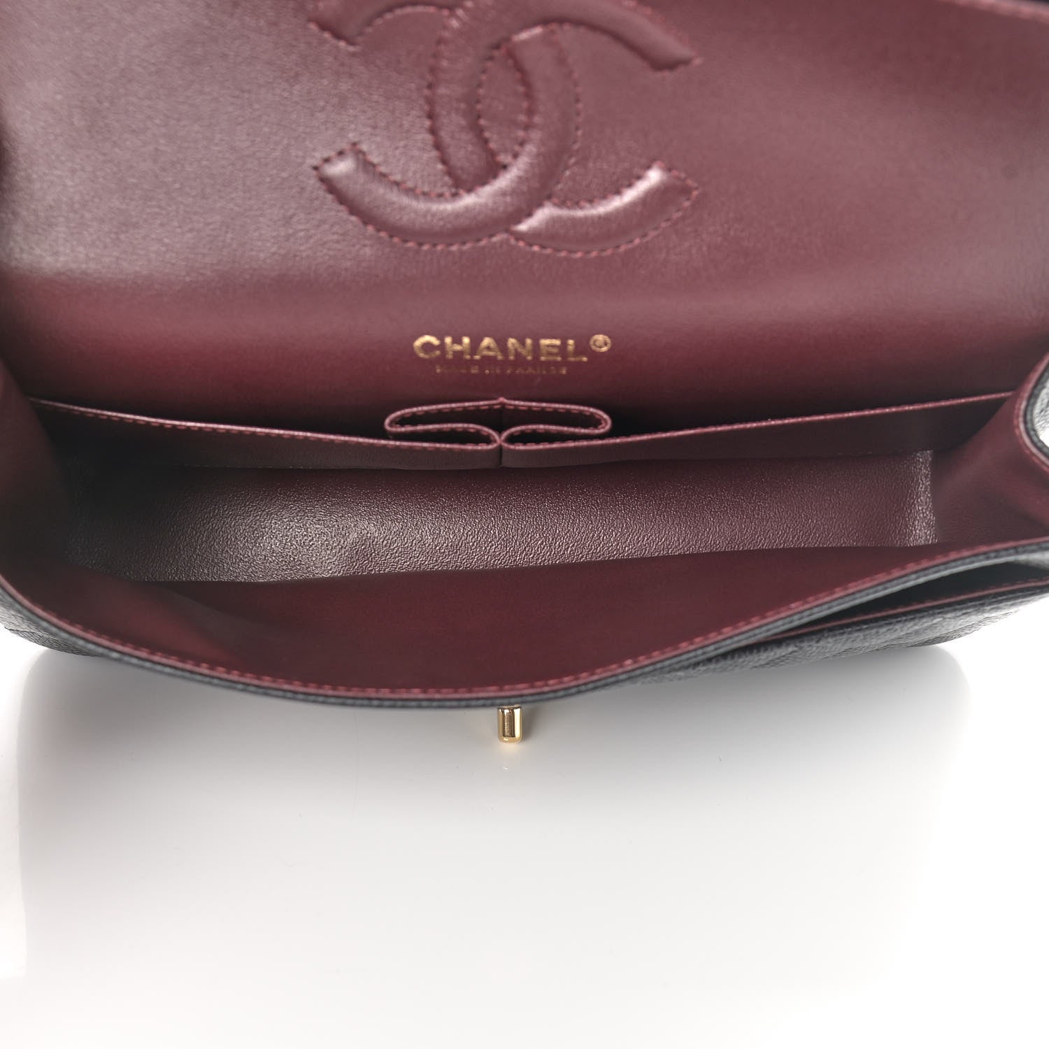 Chanel Caviar Quilted Medium Double Flap Black 5 of 9