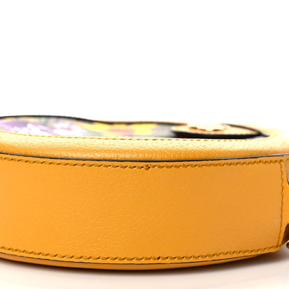 Gucci GG Supreme Monogram Flora Web Mini Ophidia Round Shoulder Bag Beige Multicolor Crop 9 of 9