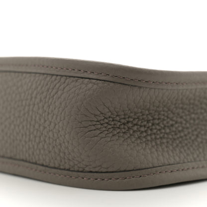 Hermes Taurillon Clemence Evelyne TPM Etain 10 of 10