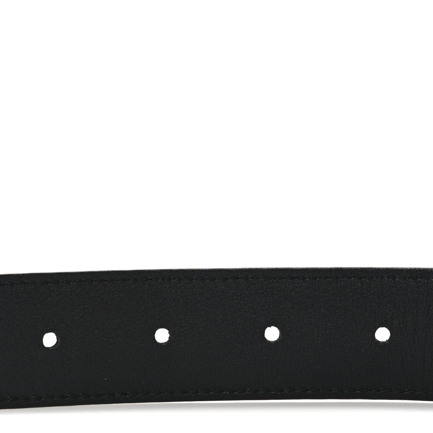 Pony Hair Heart Belt 75/30 Black