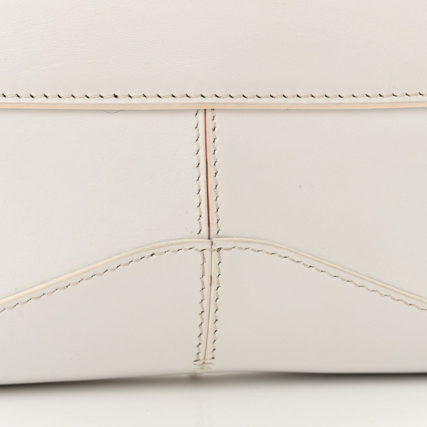Box Calfskin Small XX Flap Stretch Bag White