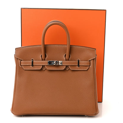 Hermes Togo Birkin 25 Gold 11 of 11