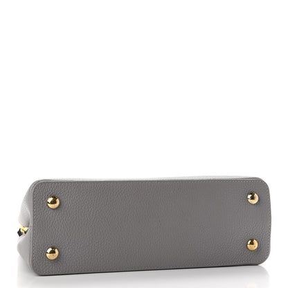 Louis Vuitton Taurillon Woven Capucines PM 4 of 8