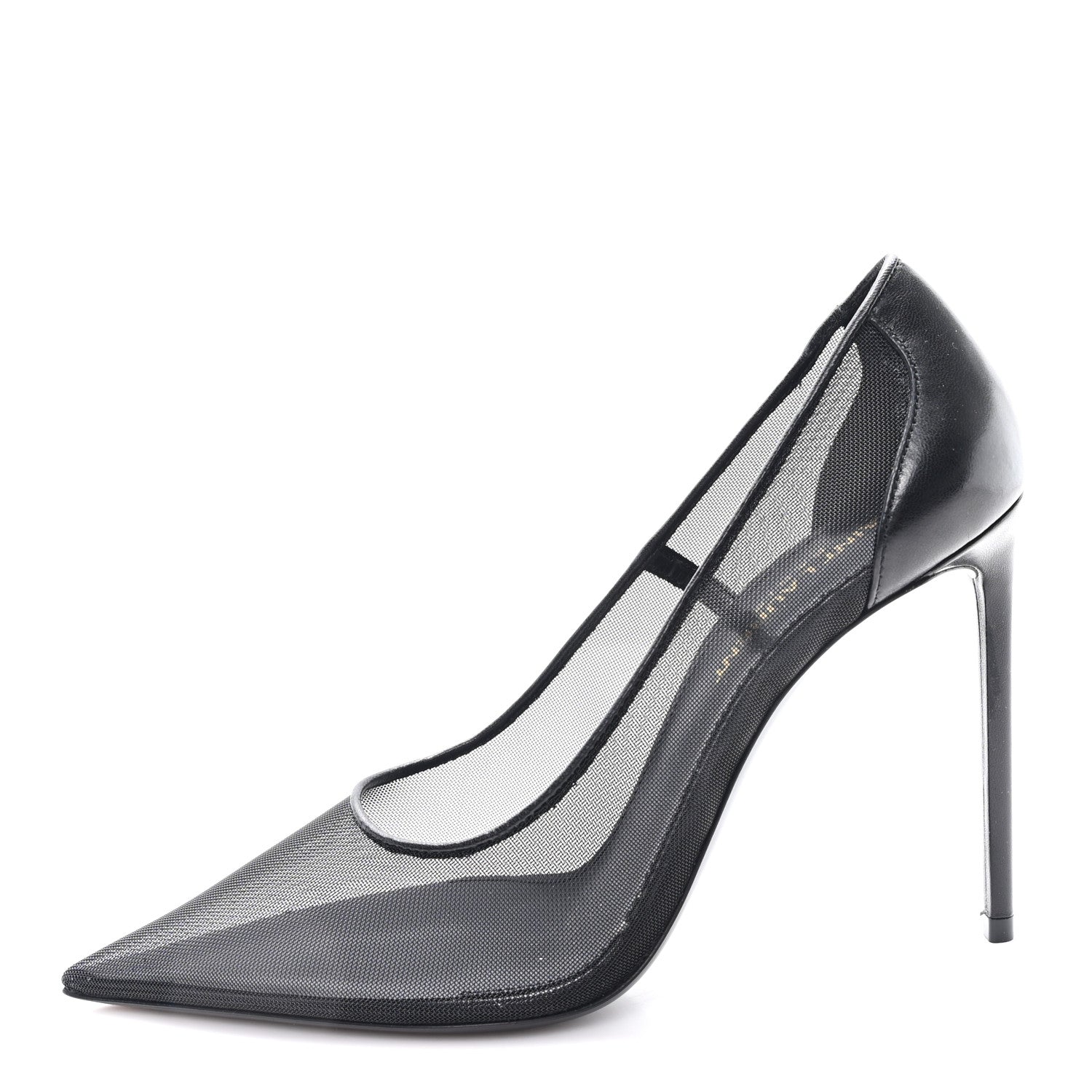 Saint Laurent Mesh 105 Anja Pumps 36 Black 1 of 8
