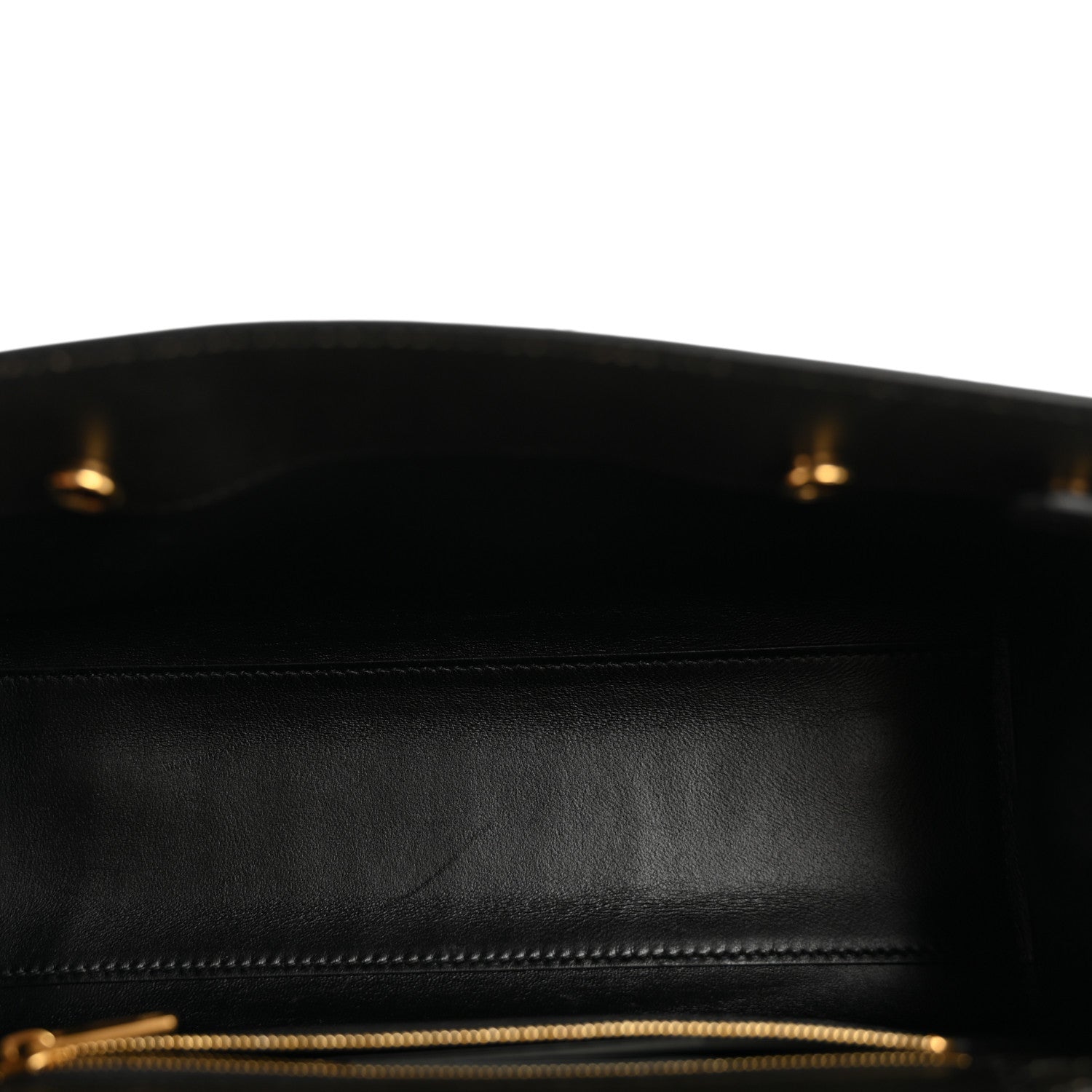 Balenciaga Calfskin Small Money Top Handle Handbag Brown 5 of 13