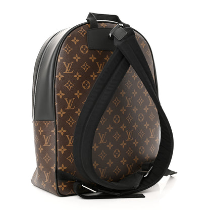 Louis Vuitton Monogram Macassar Josh Backpack 3 of 10