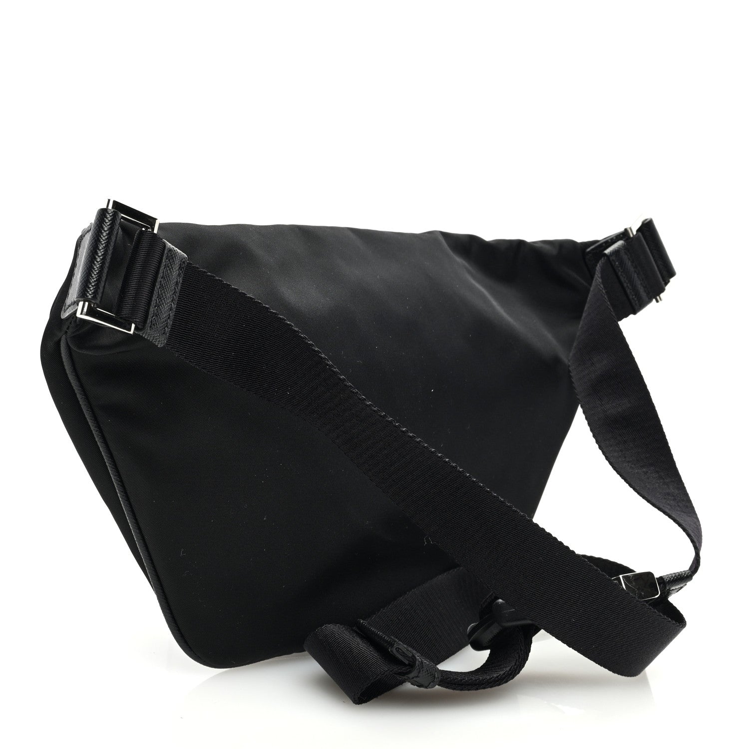 Prada Re-Nylon Saffiano Belt Bag Black 3 of 9