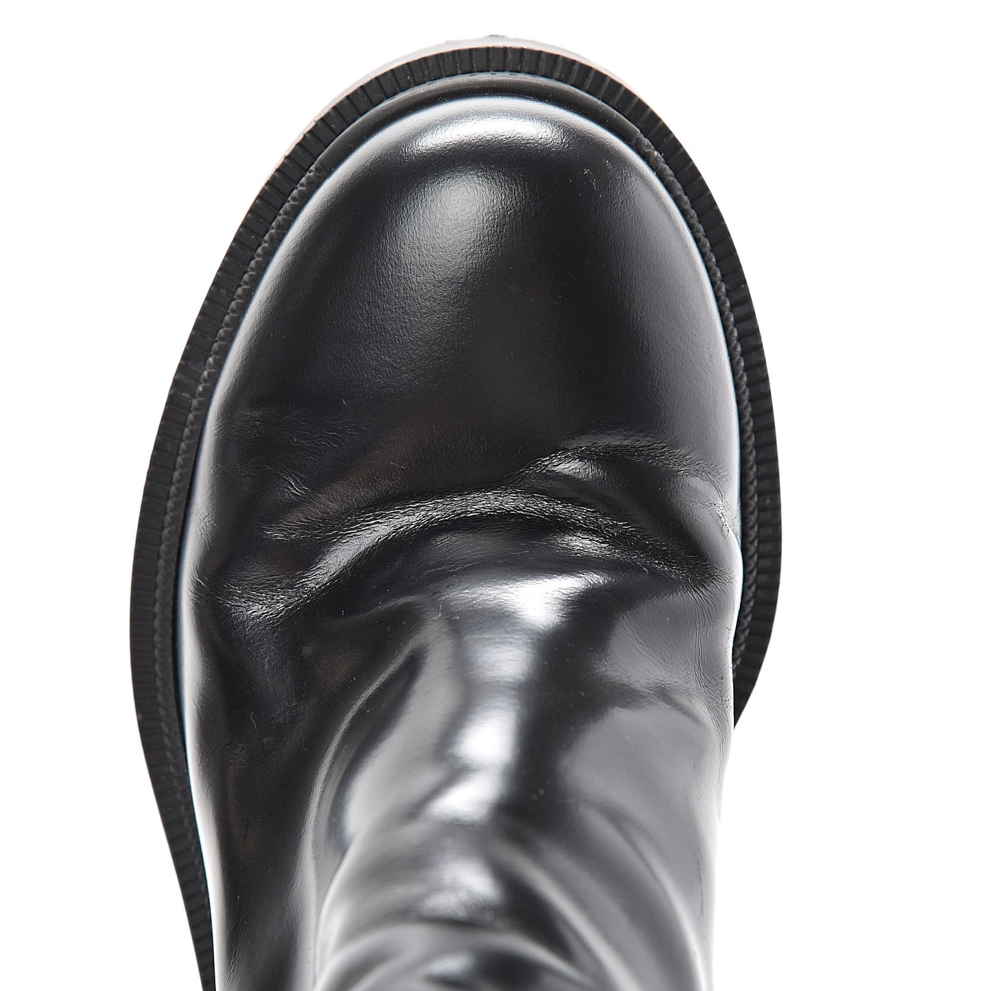 Calfskin Crystal GG Trip Chelsea Ankle Boots 37.5 Black