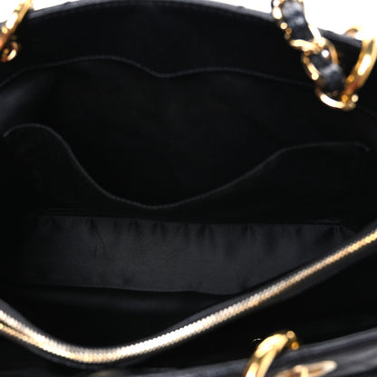Chanel Caviar Quilted Grand Shopping Tote GST Black 5 of 10