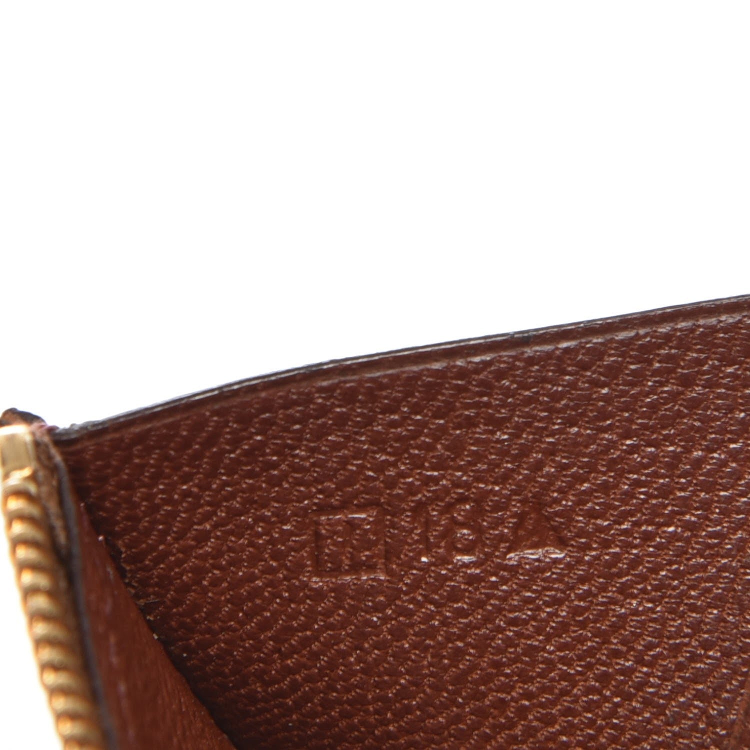 Hermes Shiny Porosus Crocodile Bearn Wallet Miel 7 of 8