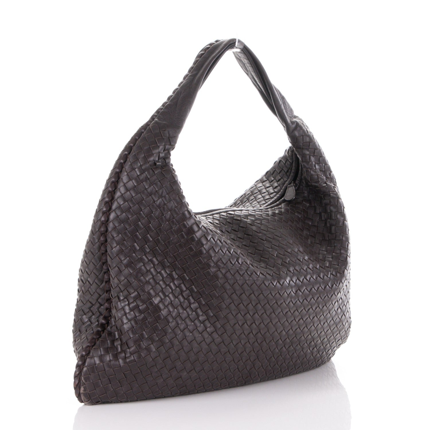 Bottega Veneta Nappa Intrecciato Maxi Veneta Hobo Ebano 3 of 7