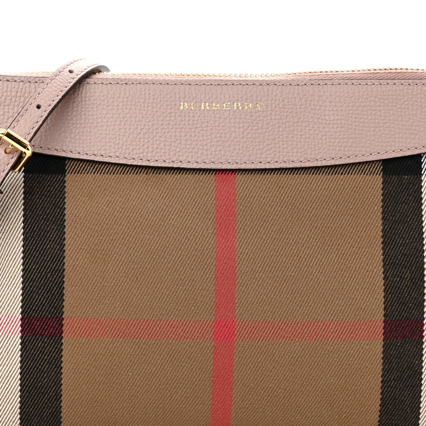 House Check Derby Peyton Crossbody Clutch Bag Pale Orchid