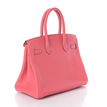 Hermes Togo Birkin 30 Rose Lipstick 2 of 31